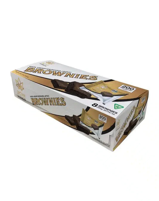Caja de Brownies con THC - Delta 9 | 3CHI (Importadas)